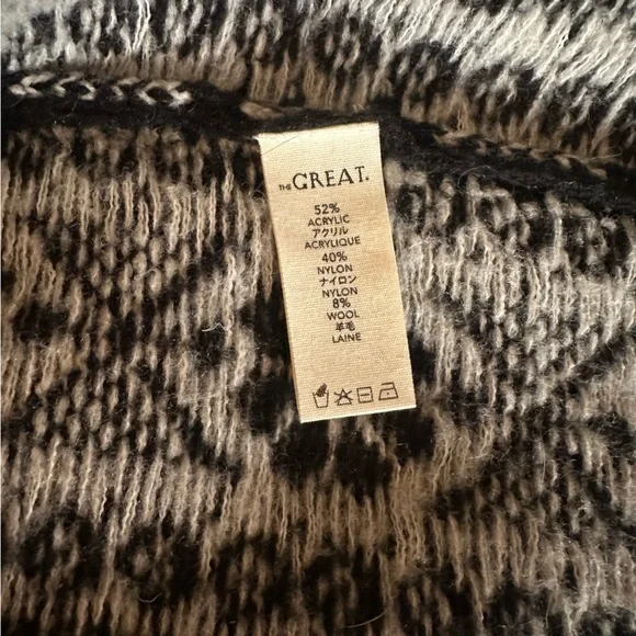 The Great. Folktale Lodge Cardigan 1 - Picture 5 of 5